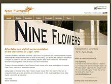 Tablet Screenshot of nineflowers.com